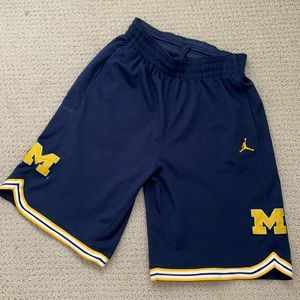 Nike Michigan basketball shorts